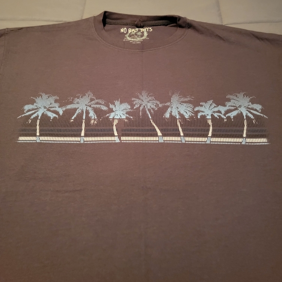 Palm tree tee shirt xl gray - Picture 1 of 4